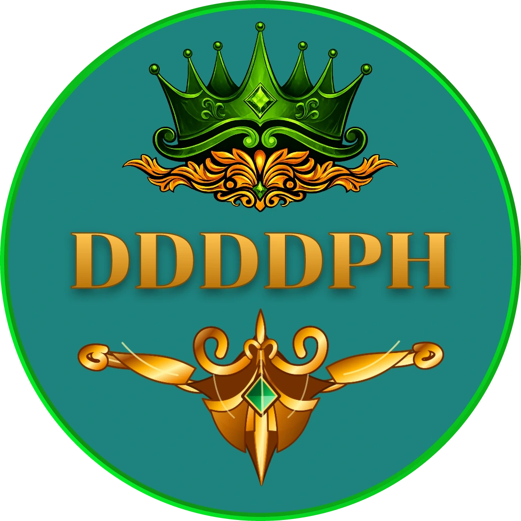 Elegant Filipino woman in a sparkling evening gown surrounded by neon casino elements and flying chips representing luxury gaming at DDDDPH for players in the Philippines